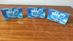 Sky C90 x3 Ferric Blank Audio Cassette 90 Minute Tape New Sealed 3 pack tapes - Picture 1 of 4