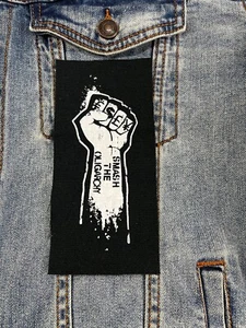 Anti-Establishment Patch, Smash the Oligarchy Punk Patch - Picture 1 of 9