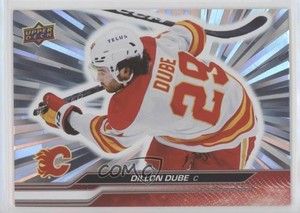 2023-24 Upper Deck Series 1 Outburst Silver Dillon Dube #24