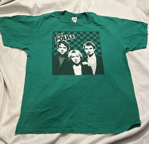 the Police 2007 Short Sleeve Crewneck Graphic T-Shirt XL punk rick reggae sting - Picture 1 of 7