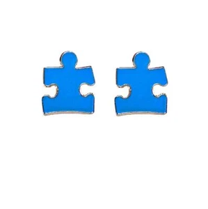 2 Pack Autism Awareness Puzzle Piece Blue Lapel Hat Pins Raise Awareness 7301 - Picture 1 of 1