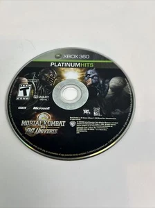 Mortal Kombat vs. DC Universe-Platinum Hits (Xbox 360, 2009) Disc Only - Picture 1 of 3