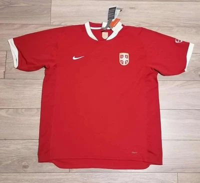 NIKE JERSEY SHIRT TRIKOT MAILOT CAMISETA MAGLIE SERBIA SRBIJA XL SIZE YUGOSLAVIA - Image 1 of 4