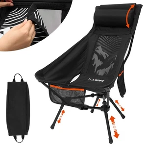 NOVSIGHT Hiking Backpacking Camping Chair Portable Folding Enjoy the Outdoor Use - Picture 1 of 9