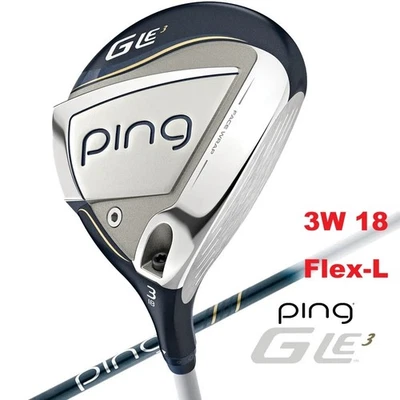 New Women's Ping Gle3 3W 18 Fairway Wood RH / ULT 250J(L) Golf JP - Image 1 of 4