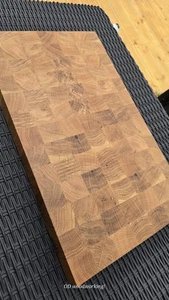 Handmade Butcher Block, Chopping Board, Oak Large Chopping Board, solid wood - Picture 1 of 5