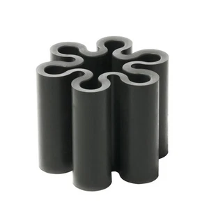 Ash concept +D Splash Mini Black Umbrella Stand D-017-BK Made in Japan Rubber - Picture 1 of 1