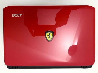 Acer Ferrari One 200 AMD netbook mint condition boxed italian keyboard 4GB RAM - Immagine 1 di 4