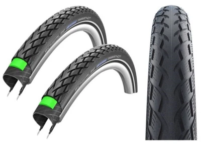 PAR DE PNEUS DE BICICLETA/CICLO BROMPTON SCHWALBE MARATHON 16 x 1,35 35-349 - Imagem 1 de 4