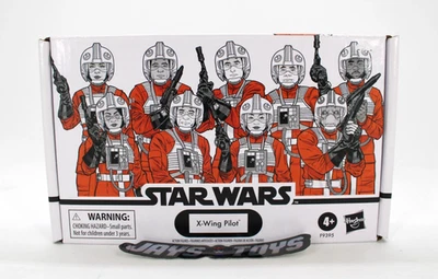 Star Wars X-Wing Piloto Figuras Set Paquete de 4 Colección Vintage 2024 Hasbro Foto 1 de 4