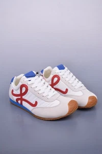 Loewe Ballet Runner 2.0 White & Blue Men’s Shoes - Picture 1 of 5