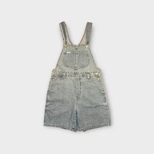 Lee Brand Vintage Light Wash Denim Shortall Overalls - Picture 1 of 9