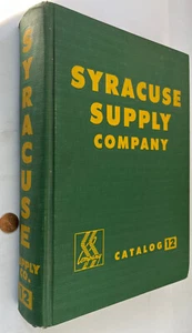 1955 Syracuse Supply Co. NY Industrial Supplies Catalog #12 Tools Manufacturing - Picture 1 of 24