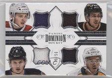 2013 Dominion Quad Jerseys /50 Alex Galchenyuk Emerson Etem Seth Jones Rookie RC