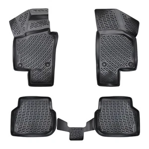 Car Floor Mats Liners For VW Jetta 2010-2018 All Season Heavy Duty 3d Auto Rugs - Picture 1 of 12
