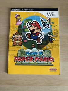 Super Paper Mario Nintendo Wii Official Players Guide - Picture 1 of 3