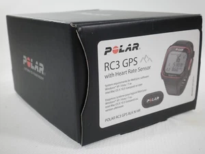OROLOGIO POLAR RCX 3 GPS FREQUENZA CARDIACA SPORT ESERCIZIO CORSA FITNESS CICLISMO 90048174 NUOVO - Foto 1 di 8