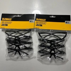 DEWALT Radius Unisex Half Frame Safety Eyewear -DPG51 Clear Lens. 8 total units. - Picture 1 of 7