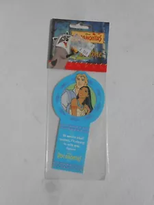 Vintage 90's K-Mart Pocahontas & John Forever Walt Disney Bookbite Bookmark - Picture 1 of 4