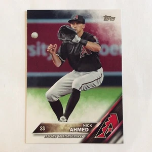 2016 Topps #211 Nick Ahmed Arizona Diamondbacks - Bild 1 von 2