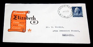 AUSTRALIA 1955 10/1/2d EMISIÓN REINA ISABEL EN PORTADA REAL PRIMER DÍA - Imagen 1 de 1