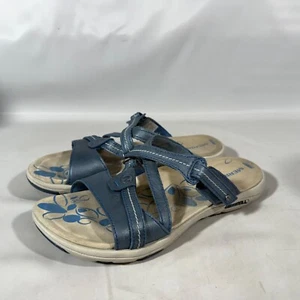 Merrell Sandali Donna Sway Lavish Performance Comodi Metallizzati Porto Blu 7 - Foto 1 di 11