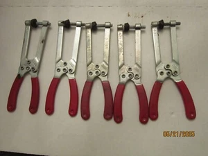Lot of 5 Destaco 431 Squeeze Action Plier Clamp 100lb Holding - Picture 1 of 4