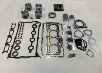 Kit de revisión de cojinetes de sellos de pistones de motor para VW Jetta Golf AUDI A4 TT 1.8T AUM Foto 1 de 4