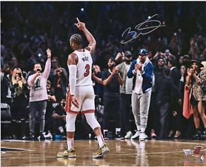Dwyane Wade Miami Heat Autographed 16" x 20" Final Game Photograph