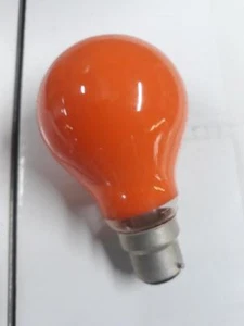 Party Coloured Light Bulb Bayonet Cap/B22 240V 40W - Picture 1 of 9