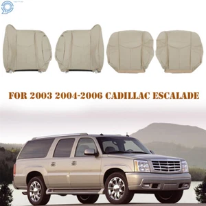 Tan Seat Cover For Cadillac Escalade 2003-2005 2006 Front Both Side Bottom&Top - Picture 1 of 14