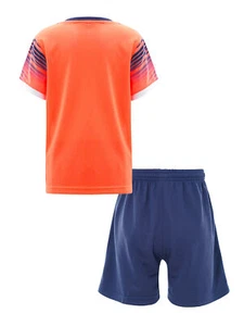 Kids Boys Sets Basketball Football Jersey AthleticTops with Sweat Shorts Suits - Picture 1 of 23