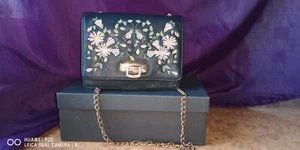 New Look women's bag with a floral ornament's - Picture 1 of 7