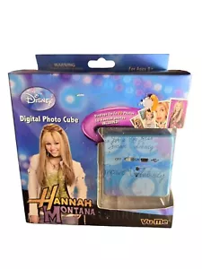  Disney Hannah Montana Digital Photo Cube, Blue, Vu-Me, Software & USB Cable - Picture 1 of 5