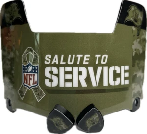 Tampa Bay Bucs Salute to Service Custom Visor with Clips - Picture 1 of 1