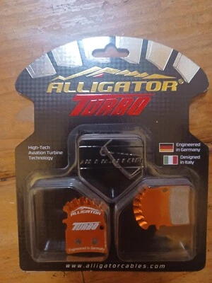 Almohadillas de disco Alligator Turbo, Shimano 965/966/975/900/765/775 semimetálicas Foto 1 de 2