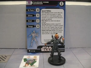 =Star Wars Miniatures LEGACY OF THE FORCE Yuuzhan Vong Warrior 60/60 with card = - Picture 1 of 1