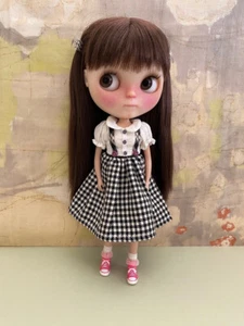 Sweet Jumper Dress Blythe Licca Doll Handmade Designer littleonebao - Picture 1 of 3