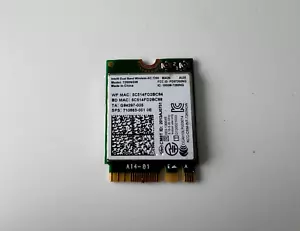 Intel Dual Band-AC 7260NGW 802.11AC Wireless Wifi & BT 4.0 Card HP 710663-001 - Afbeelding 1 van 1