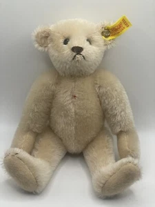 ~ Steiff Sandbär Mohair hellbraun 0157/26 Anstecknadel & Etikett Etikett 9 Zoll - Bild 1 von 4