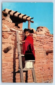 Postal de niña india Hopi nativa americana en Arizona - Imagen 1 de 2