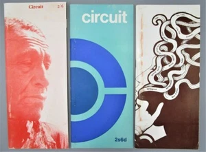 CIRCUIT ISSUES 3-5, by David Bieda - 1966-1968 Magazine, Zine, London Poetry Art - Imagen 1 de 11