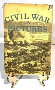 CIVIL WAR IN PICTURES HARDCOVER BOOK 1955 FLETCHER PRATT - Picture 1 of 12
