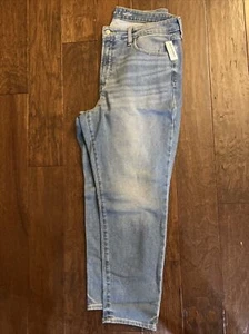 New Old Navy Pants Womens 16 Denim Jeans OG Straight W/Built In Warm - Picture 1 of 4