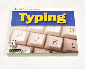 Snap! Typing Software for Windows PC 95/98/ME/NT/2000/XP NEW **READ LISTING** - Picture 1 of 1