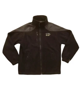 Ozark Gear Boys Small Black Fleece Jacket Full Zip Long Sleeve Unisex Youth - Picture 1 of 9