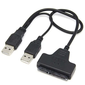 External PC SSD Hard Disk Drive Adapter USB To SATA 2.5" Converter Lead Cable - Picture 1 of 9