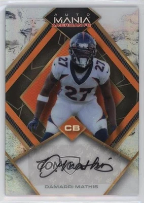 2022 Wild Card Mania American Football Diamond /5 Damarri Mathis Rookie Auto RC - Image 1 of 2
