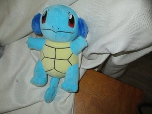 Squirtle Pokemon Holiday Seasonal Plush Winter Ear Muffs 8" Turtle 2020 - Photo 1/2
