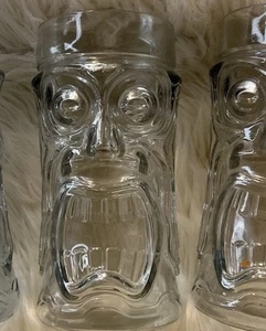 Anchor Hocking Screaming Tiki Highball Glass Tumbler Glassware Barware Set Of 3 - Picture 1 of 5